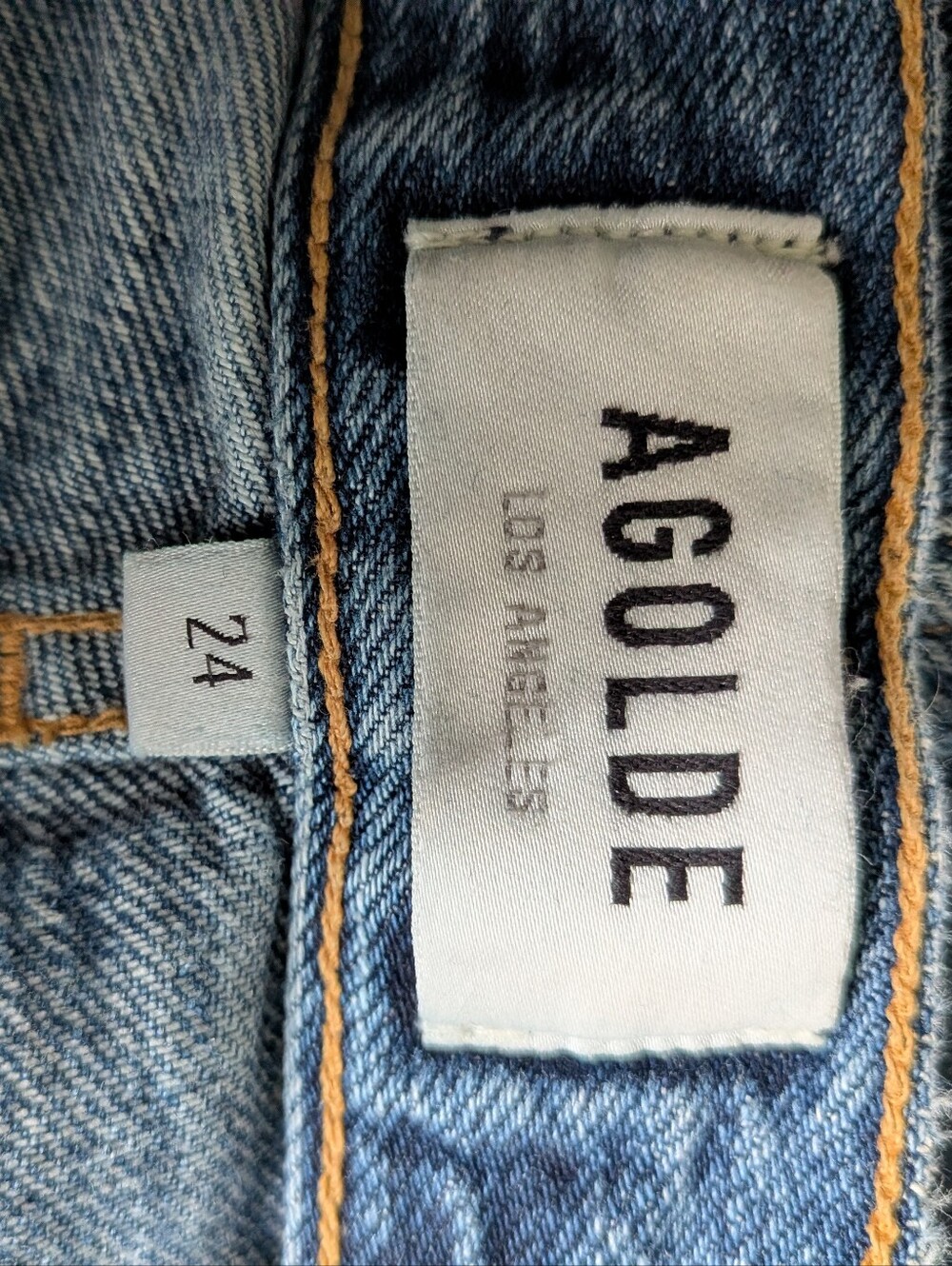 Riley High Rise Straight Crop Jeans - Blue - Picture 3 of 5
